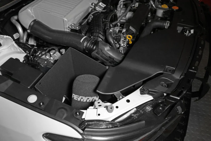 PERRIN 22-26 Subaru WRX Cold Air Intake w/Heatshield - Black - Image 2