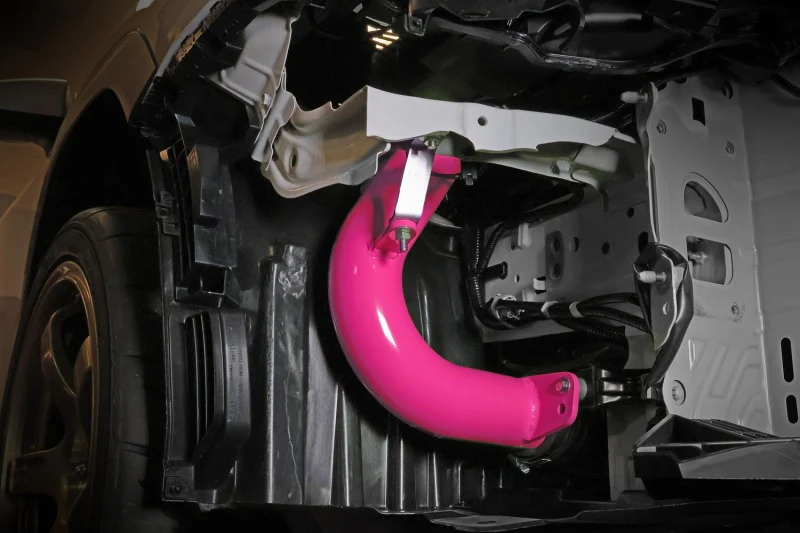 PERRIN 22-26 Subaru WRX Cold Air Intake w/Heatshield - Hyper Pink - Image 9