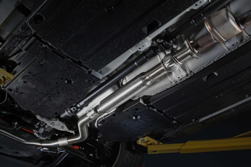 PERRIN 22-26 Subaru WRX Stainless Steel Midpipe w/Resonator 3in. (Fits OEM/Aftermarket Mufflers) - Image 4
