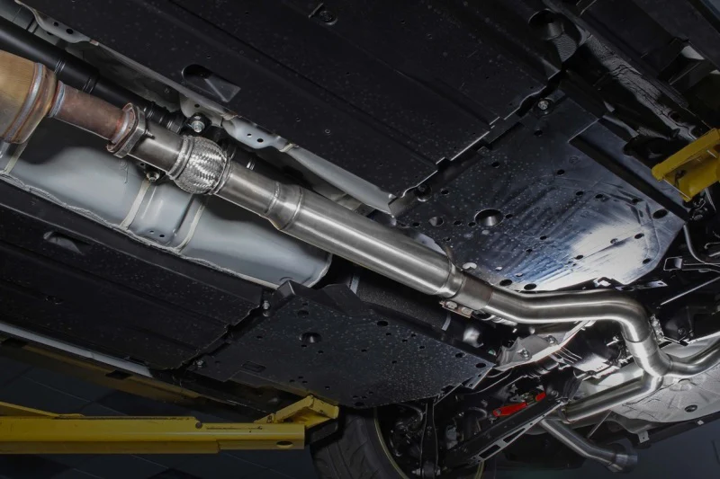 PERRIN 22-26 Subaru WRX Stainless Steel Midpipe w/Resonator 3in. (Fits OEM/Aftermarket Mufflers) - Image 8