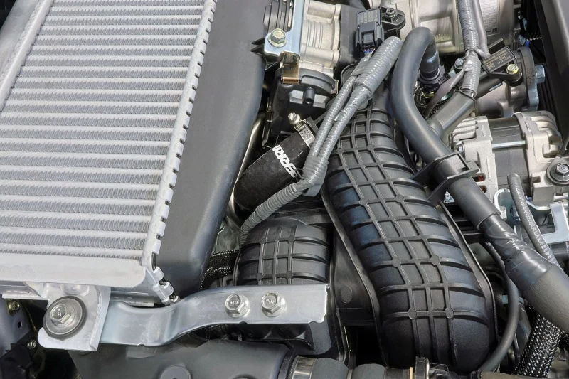 PERRIN 22-26 Subaru WRX / 19- 25 Ascent / 20-25 Outback & Legacy Turbo PCV Hose - Black - Image 7
