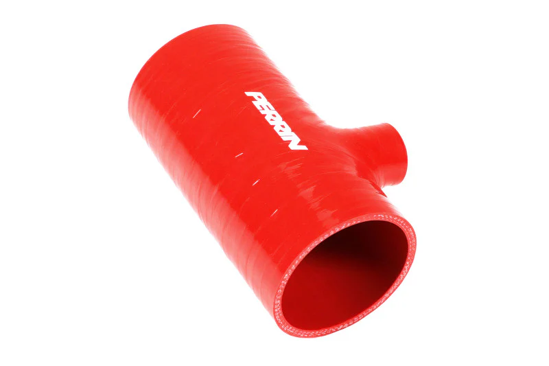 PERRIN 22-26 Subaru WRX Short Type Turbo Inlet Hose - Red - Image 2