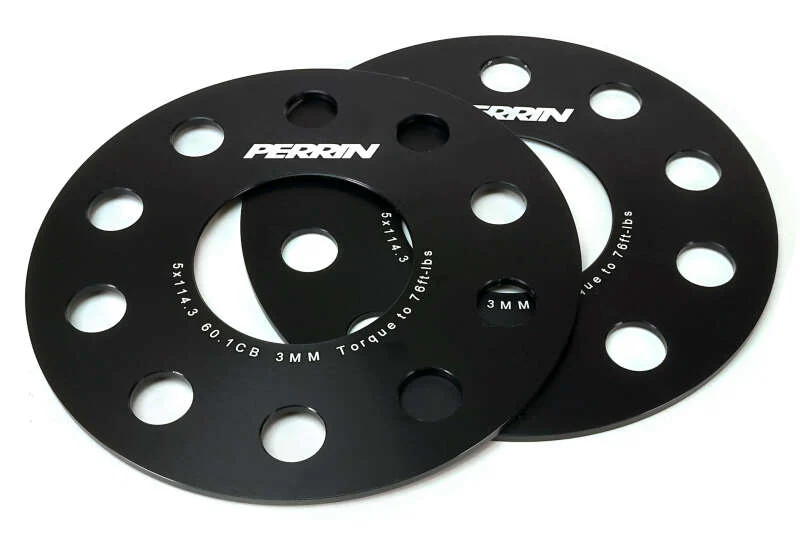 PERRIN 23-26 Toyota GR Corolla 60.1mm CB / 5x114.3 BP Wheel Spacers - 3mm - Image 3