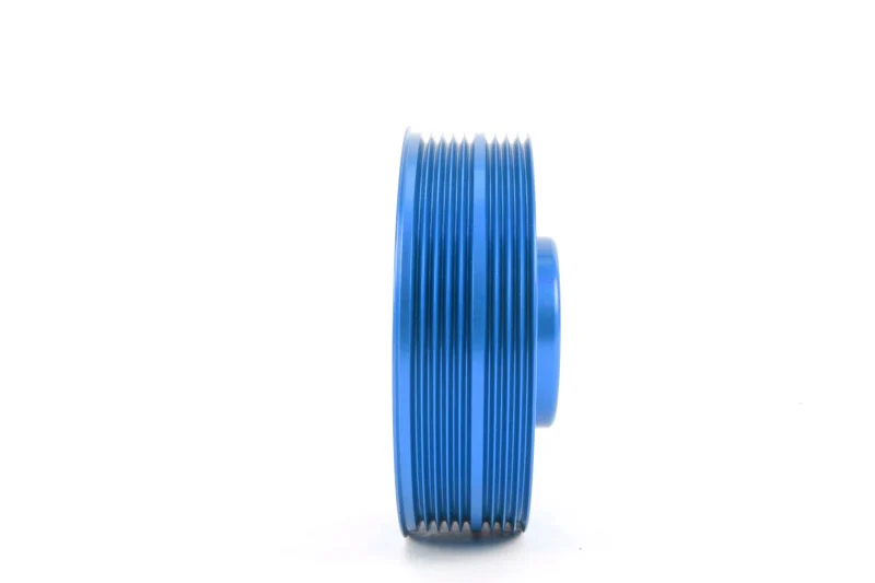 PERRIN 93-14 Subaru Impreza (Incl. 02-14 WRX) / 04-21 STI Lightened Crank Pulley - Blue - Image 2