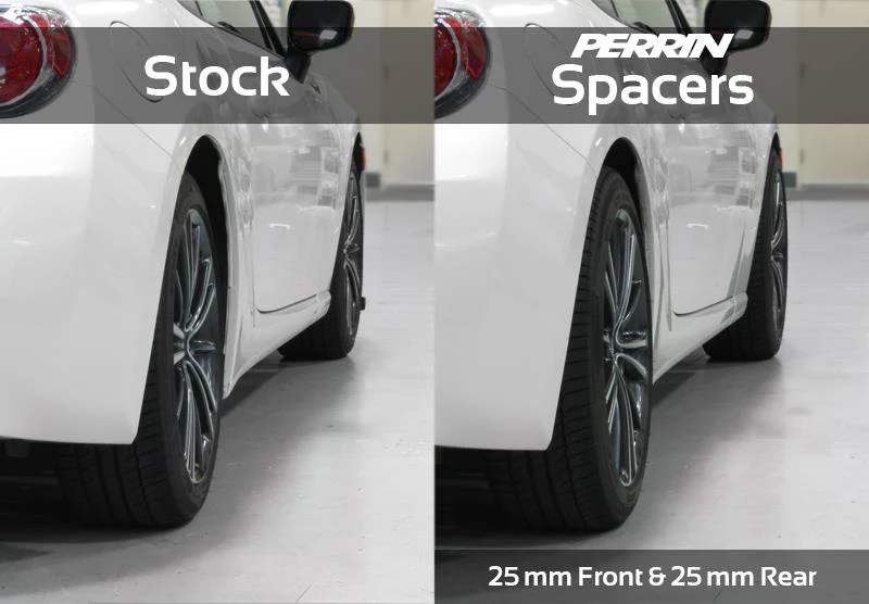 PERRIN 02-14 Subaru WRX / 2004 STI / 13-26 BRZ & Toyota GR86 30mm Wheel Spacers 5x100 56mm CB - Pair - Image 10