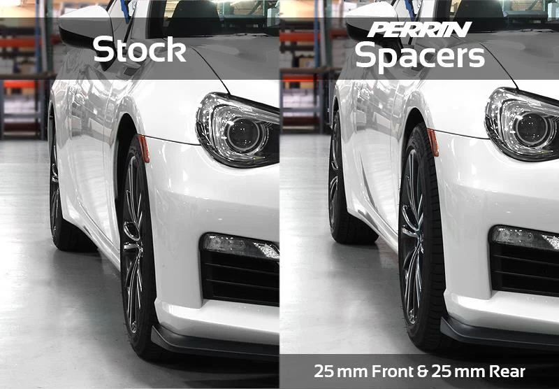 PERRIN 02-14 Subaru WRX / 2004 STI / 13-26 BRZ & Toyota GR86 30mm Wheel Spacers 5x100 56mm CB - Pair - Image 2