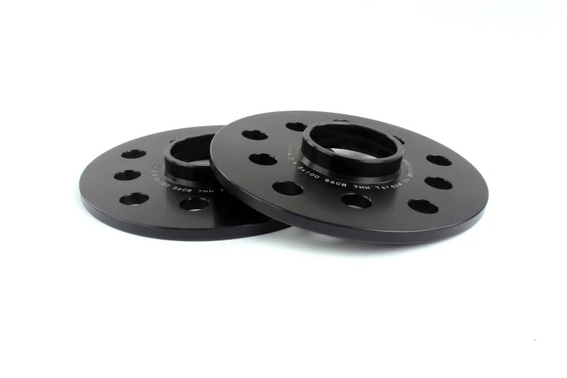 PERRIN Subaru/Toyota/Scion 7mm Wheel Spacers (Slip-On Style With Studs) 5x114.3/5x100 56mm CB - Pair - Image 3