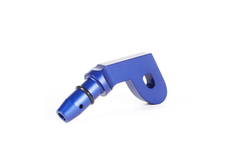 PERRIN 15-26 Subaru WRX & 13-26 BRZ/FR-S/86/GR86 Dipstick Handle P Style - Blue - Image 3