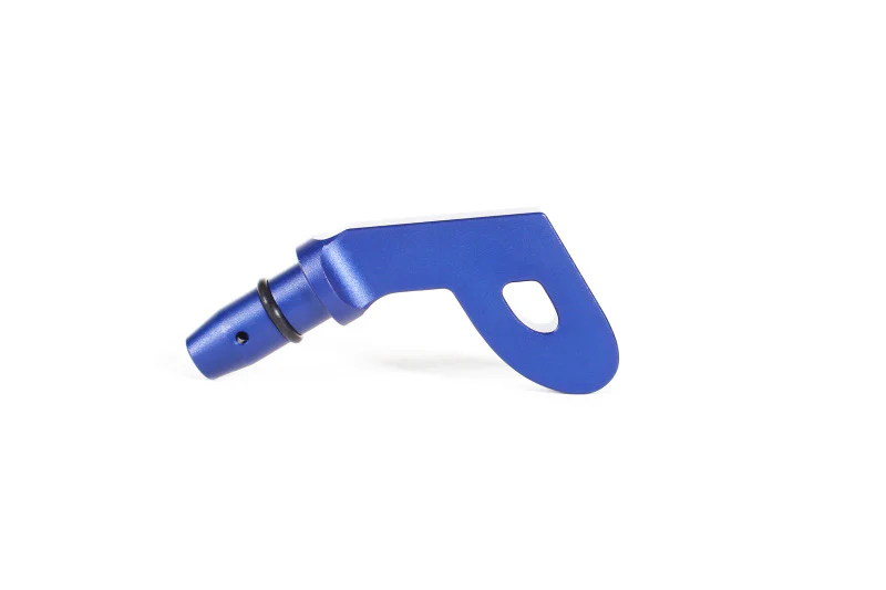 PERRIN 15-26 Subaru WRX & 13-26 BRZ/FR-S/86/GR86 Dipstick Handle P Style - Blue - Image 4