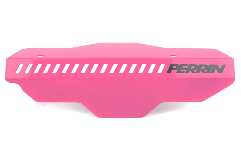 PERRIN 02-14 Subaru WRX / 04-21 STI / 08-11 Impreza Pulley Cover - Hyper Pink - Image 3
