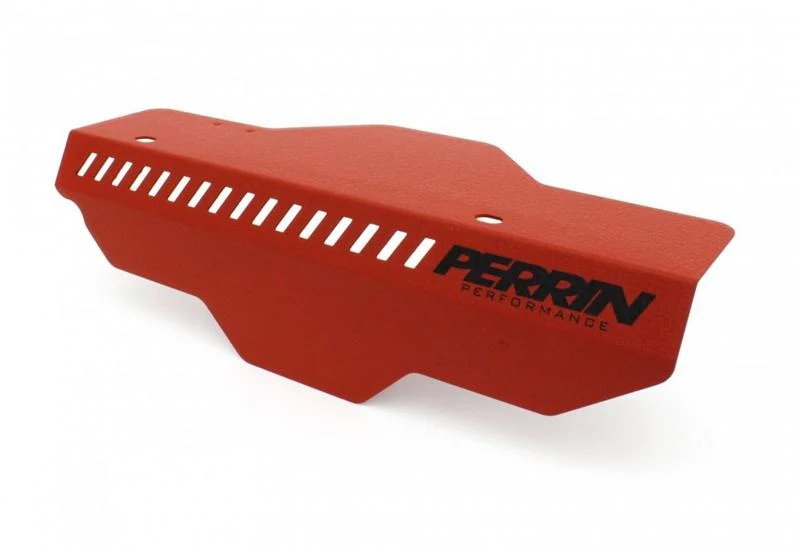 PERRIN 02-14 Subaru WRX / 04-21 STI / 08-11 Impreza Pulley Cover - Red - Image 4