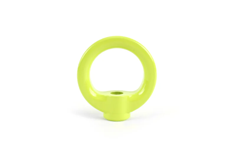 PERRIN Tow Hook Upgrade Kit - Neon Yellow (For PERRIN License Plate Relocates Only) - Image 2