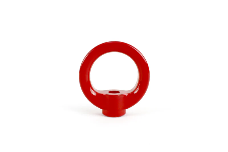 PERRIN Tow Hook Upgrade Kit - Red (For PERRIN License Plate Relocates Only)