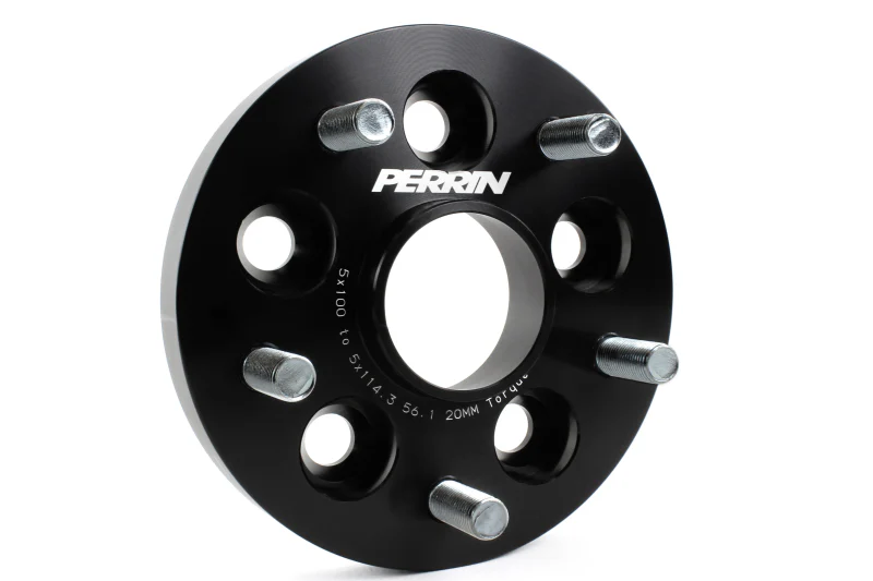PERRIN Subaru/Toyota/Scion 20mm Wheel Adapter (Bolt-On Type) 5x100 to 5x114.3 w/56mm Hub - Pair - Image 6