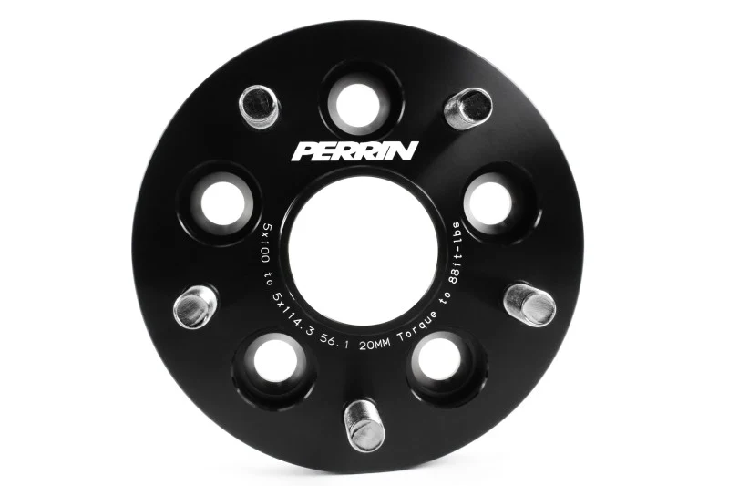 PERRIN Subaru/Toyota/Scion 20mm Wheel Adapter (Bolt-On Type) 5x100 to 5x114.3 w/56mm Hub - Pair - Image 7