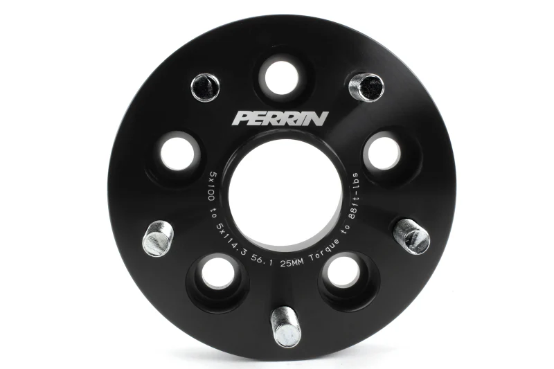 PERRIN Subaru/Toyota/Scion 25mm Wheel Adapter (Bolt-On Type) 5x100 to 5x114.3 w/56mm Hub - Pair - Image 3