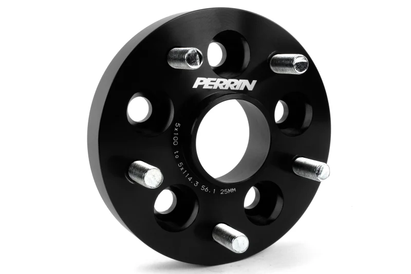PERRIN Subaru/Toyota/Scion 25mm Wheel Adapter (Bolt-On Type) 5x100 to 5x114.3 w/56mm Hub - Pair - Image 5