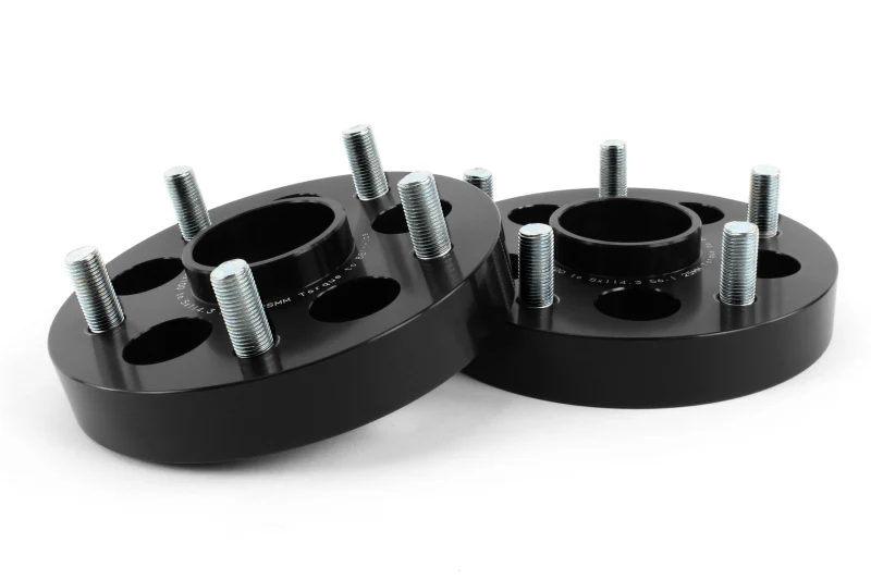 PERRIN Subaru/Toyota/Scion 25mm Wheel Adapter (Bolt-On Type) 5x100 to 5x114.3 w/56mm Hub - Pair - Image 7