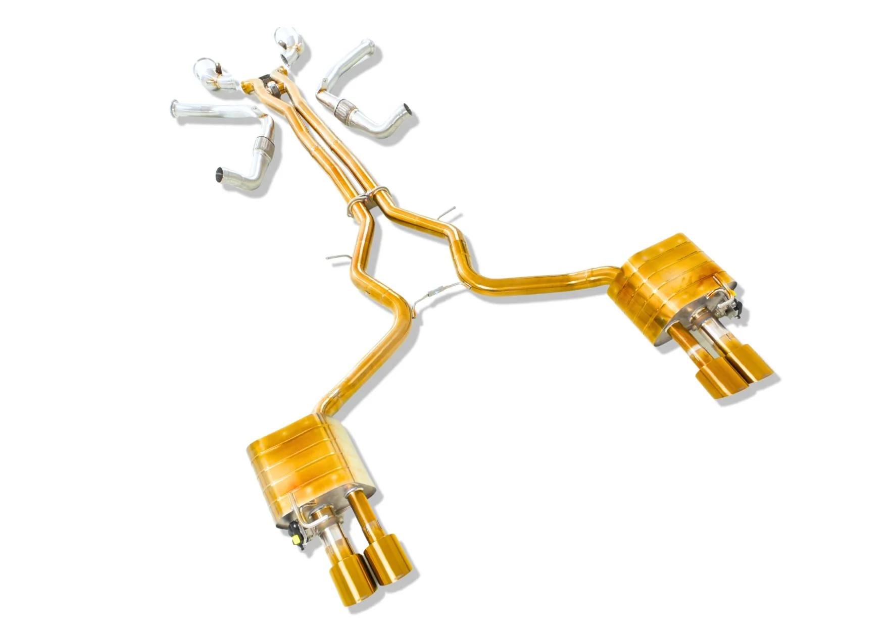 Porsche 971 Panamera Turbo / GTS Valvetronic Exhaust System - Yonristic Performance - Image 21