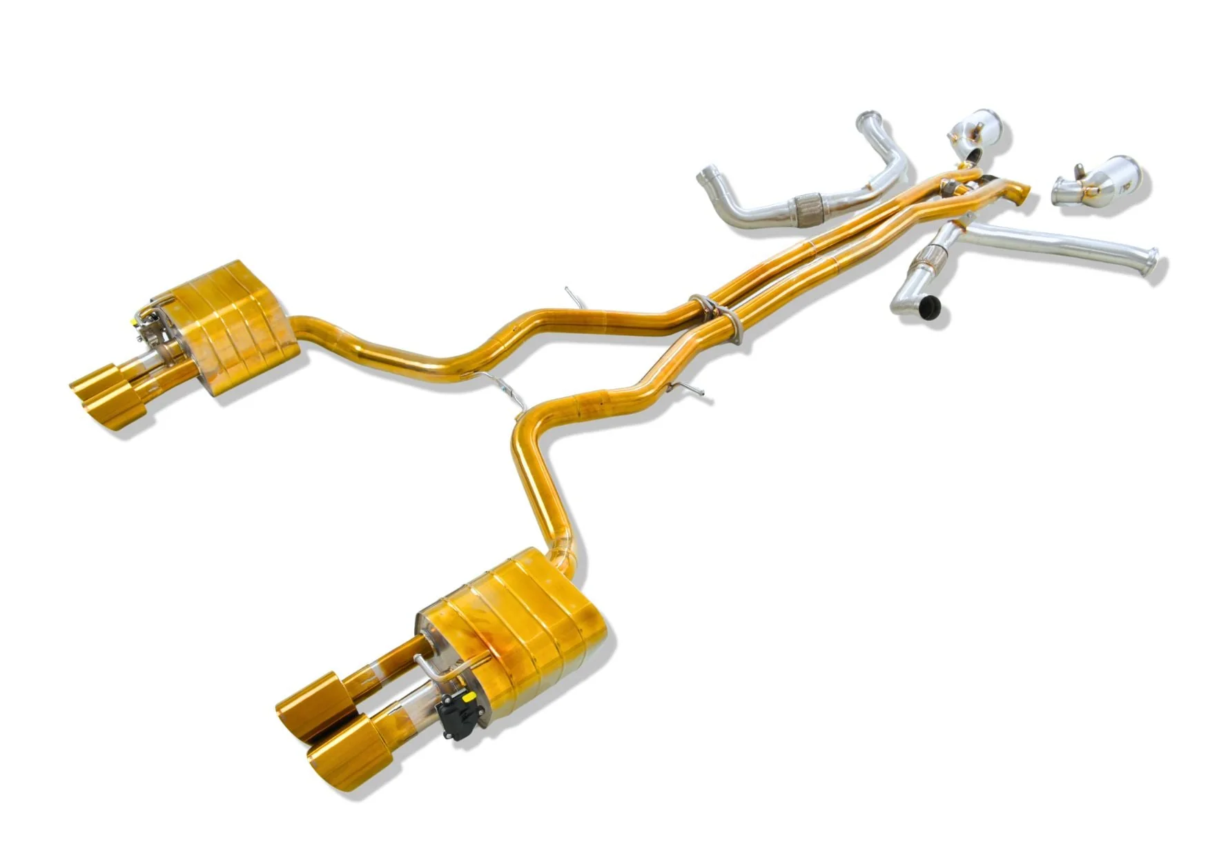 Porsche 971 Panamera Turbo / GTS Valvetronic Exhaust System - Yonristic Performance - Image 37