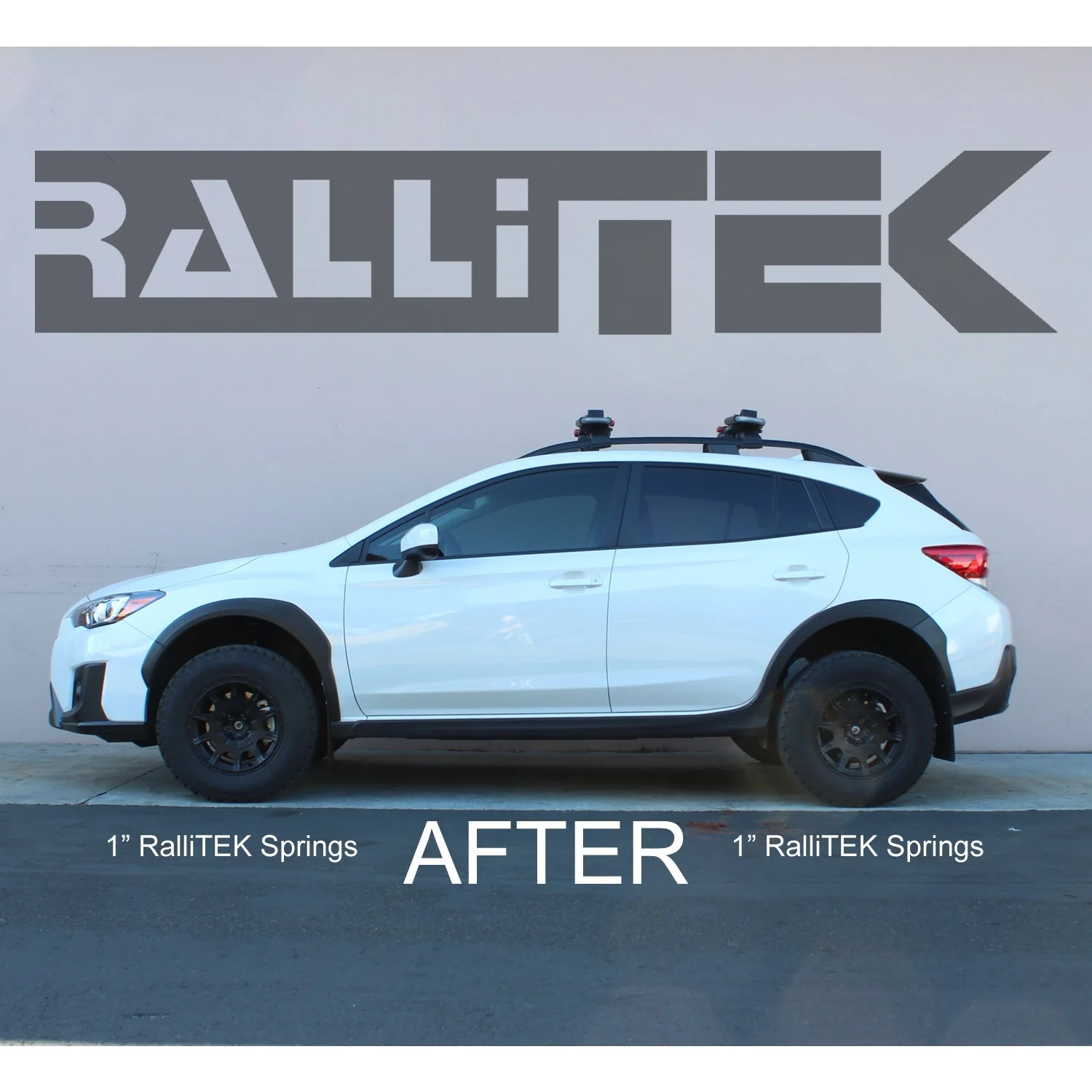 Rallitek 1" Front Standard Height Springs & OEM Struts - Fits 2018-2023 Subaru Crosstrek - Image 10