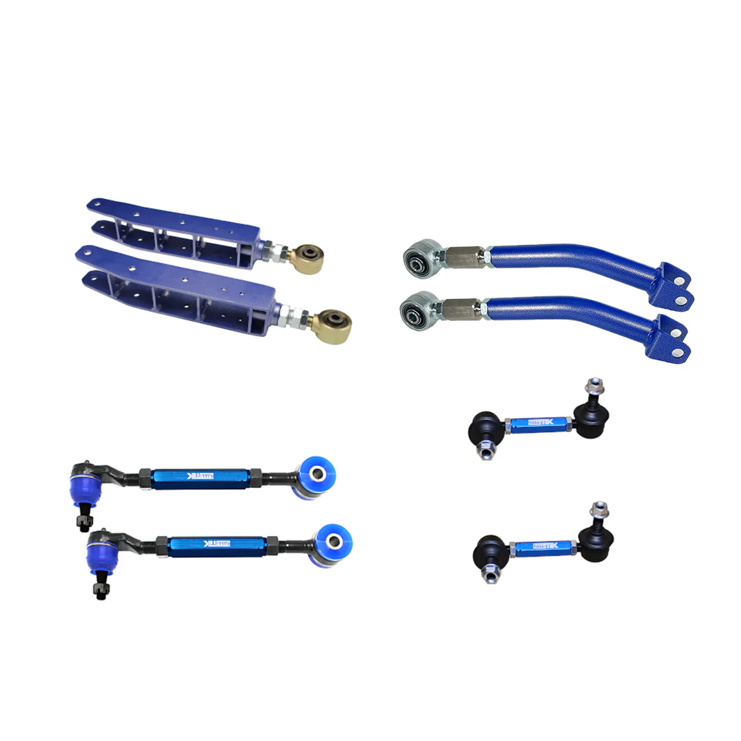 Rallitek Heavy Duty Rear Adjustable Arms Package - Fits 2018-2023 Subaru Crosstrek