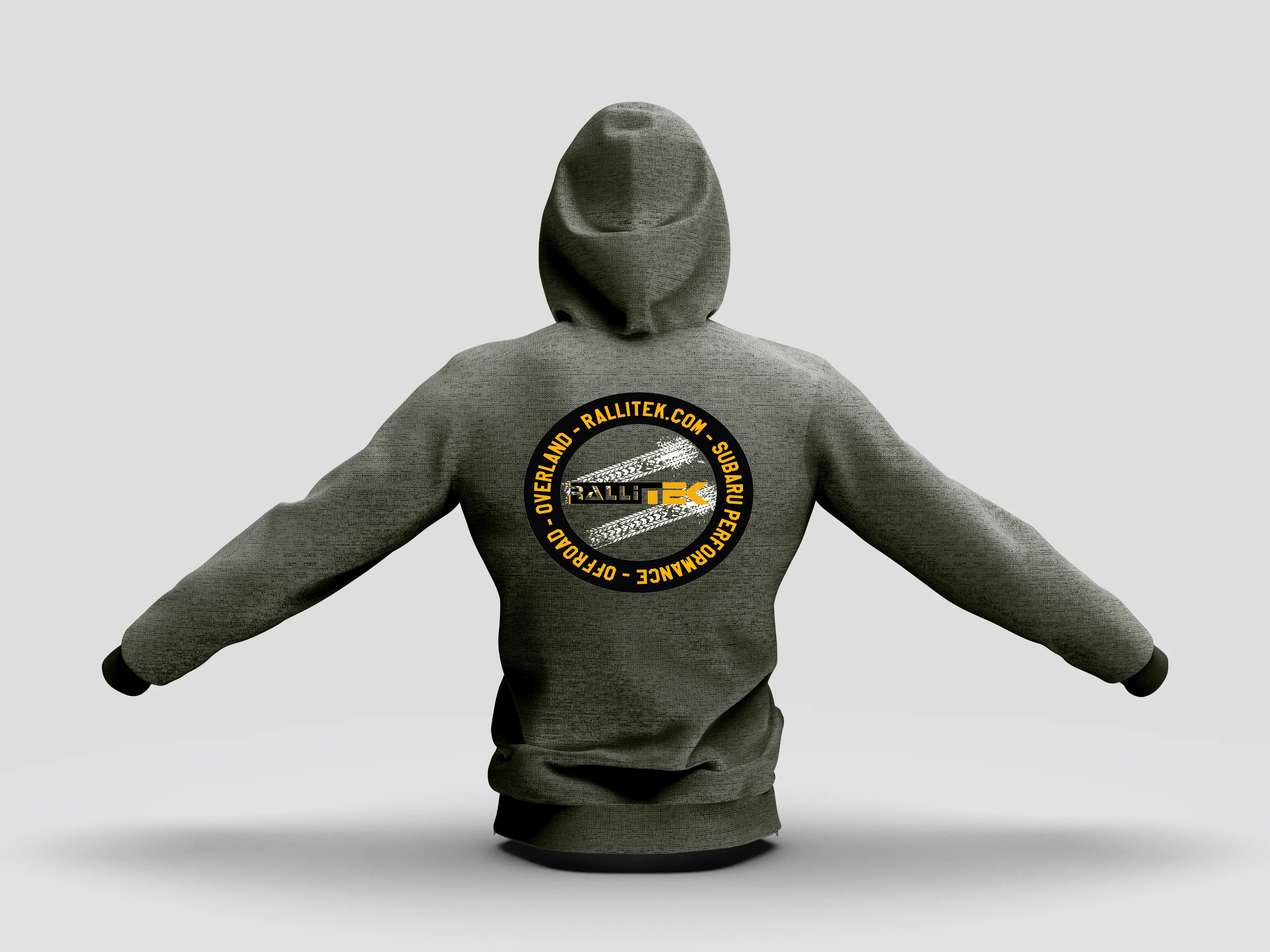 Rallitek RalliTEK Tire Tracks Hoodie - Image 2