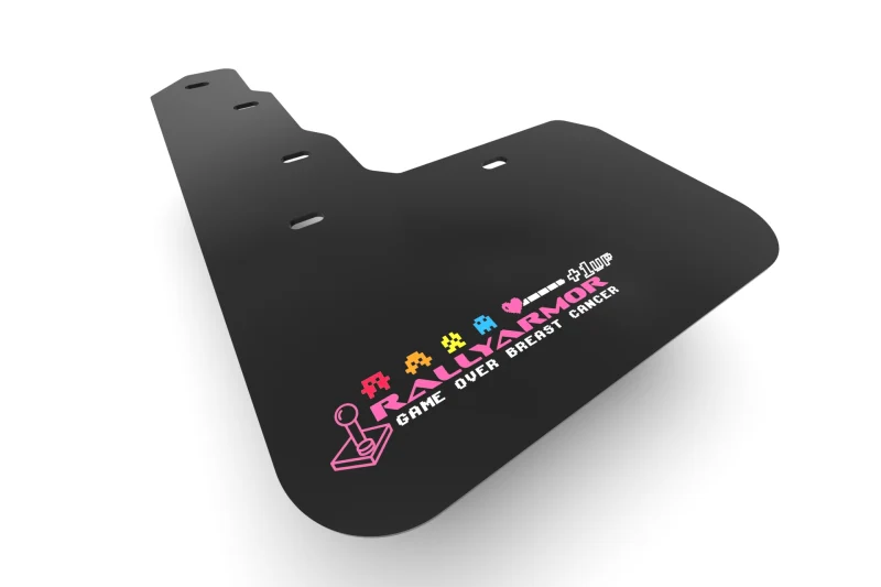 Rally Armor 12-19 Ford Focus ST / 16-19 RS Black Mud Flap BCE Logo - Image 3
