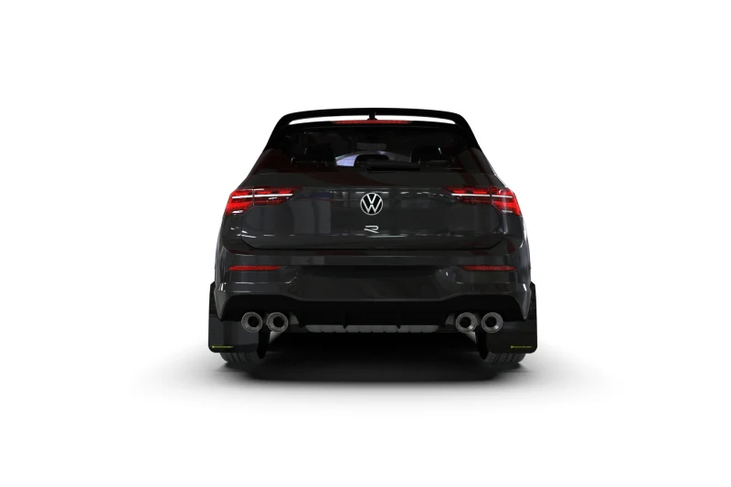 Rally Armor 22-25 VW MK8 Golf GTI/R Black UR Mud Flap w/Gray Logo - Image 8