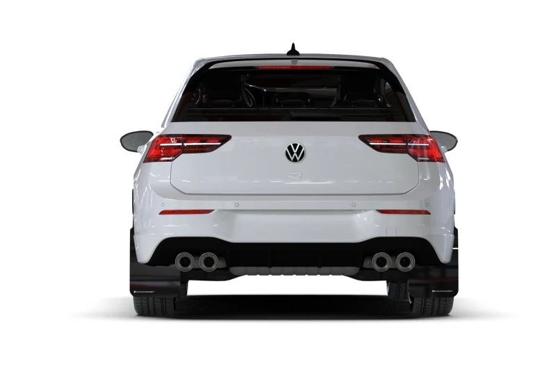 Rally Armor 22-25 VW MK8 Golf GTI/R Black UR Mud Flap w/Green Logo - Image 6