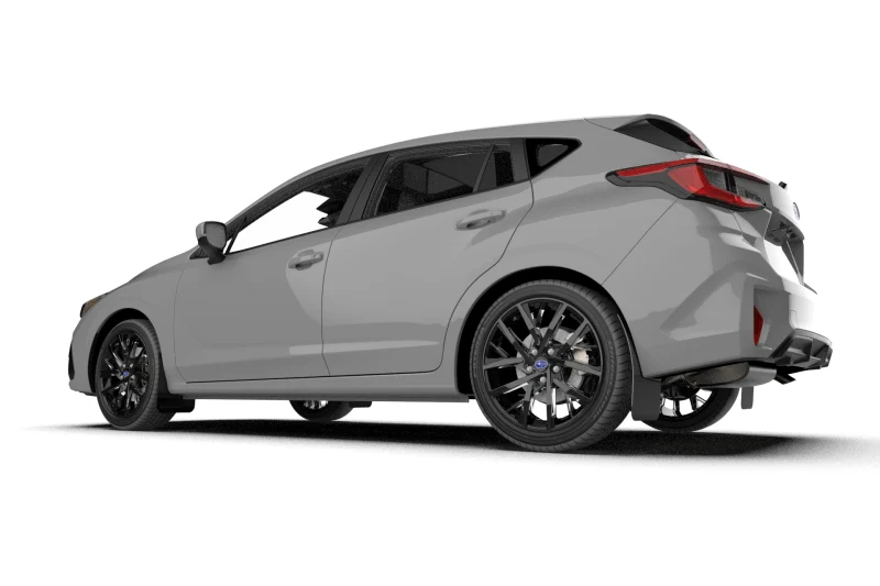 Rally Armor 24-26 Subaru Impreza Black UR Mud Flap w/ Grey Logo - Image 4