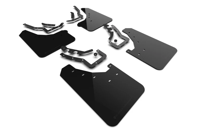 Rally Armor 24-26 Toyota Tacoma Gen 4 Black UR Mud Flap w/Metallic Black Logo - Image 4