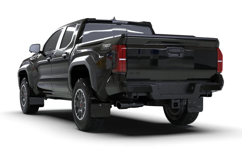 Rally Armor 24-26 Toyota Tacoma Gen 4 Black UR Mud Flap w/Red Logo