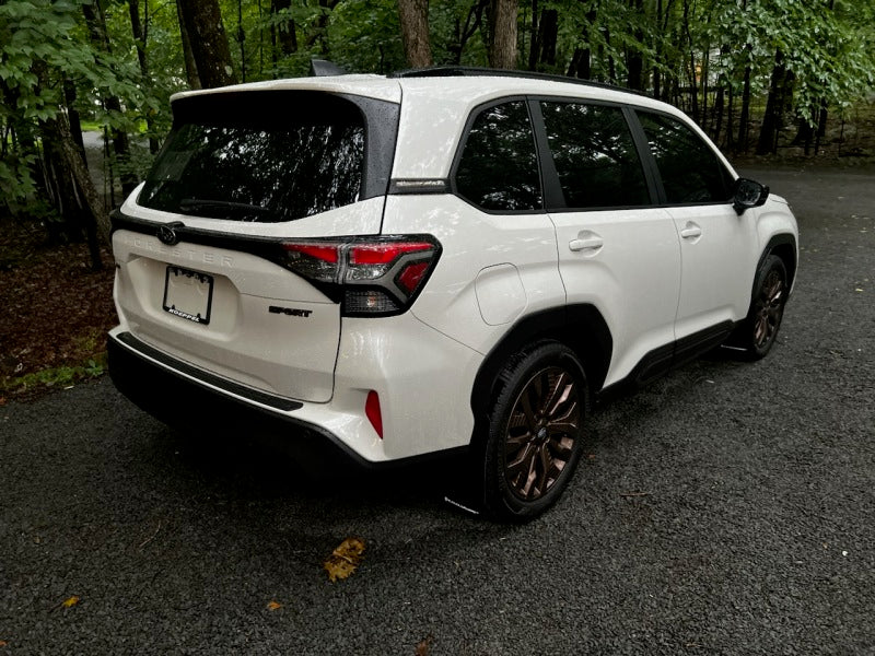 Rally Armor 25-26 Subaru Forester & Hybrid Black UR Mud Flap w/Grey Logo - Image 6