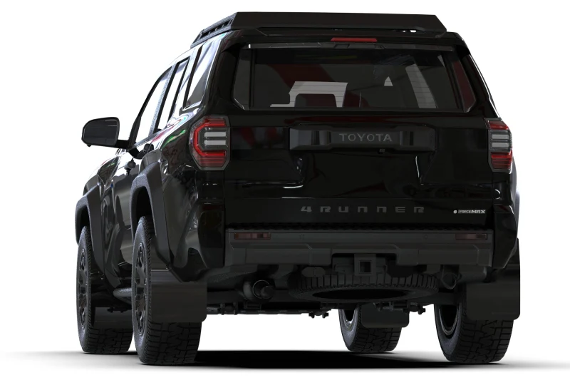 Rally Armor 25-26 Toyota 4Runner Black UR Mud Flap w/ Red Logo - Image 11