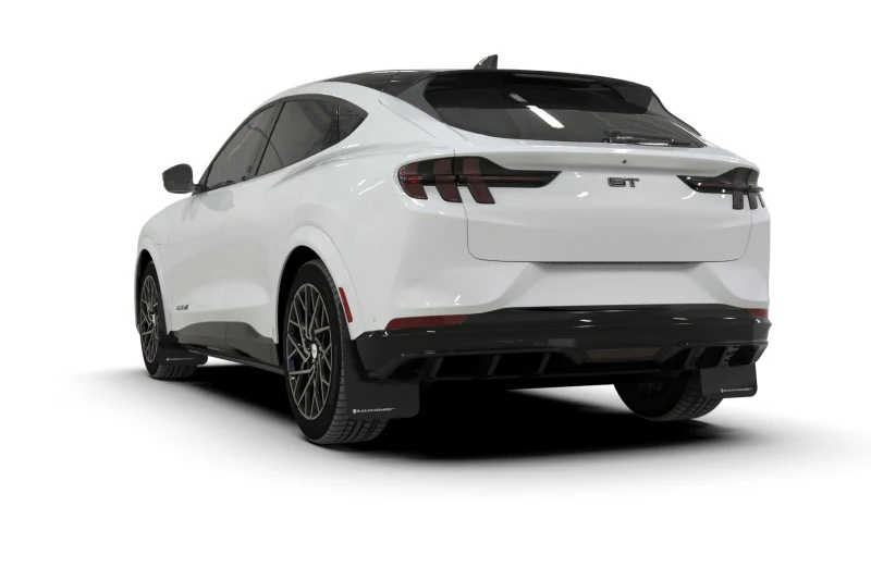 Rally Armor 21-25 Ford Mustang Mach-E/GT/Rally Black UR Mud Flap w/Red Logo - Image 8