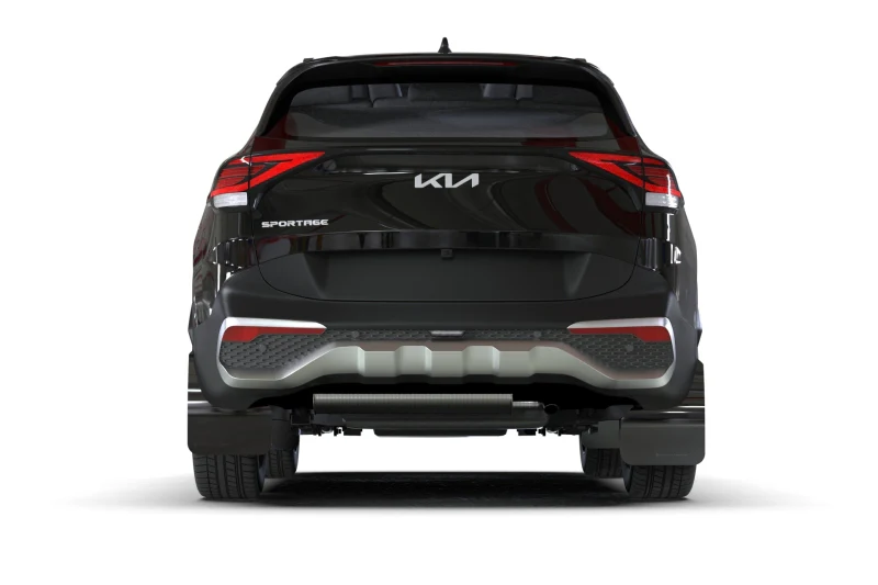 Rally Armor 23-26 Kia Sportage Black UR Mud Flap w/ Dark Grey Logo - Image 3