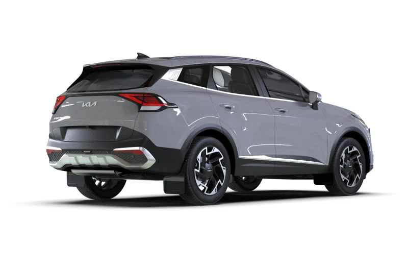 Rally Armor 23-26 Kia Sportage Black UR Mud Flap w/ Metallic Black Logo - Image 5