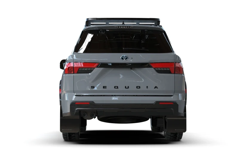 Rally Armor 23-26 Toyota Sequoia Black UR Mud Flap Grey Logo - Image 2