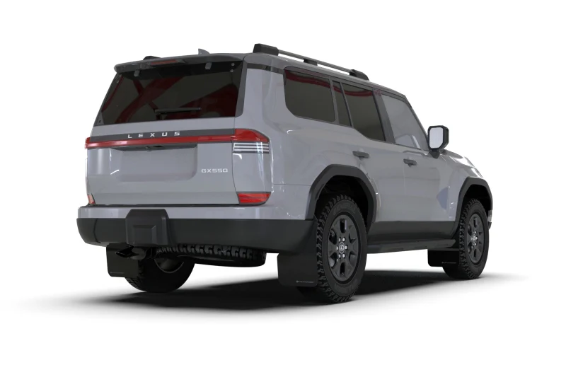 Rally Armor 24-25 Lexus GX 550 Luxury Black UR Mud Flap - Metallic Black Logo - Image 2
