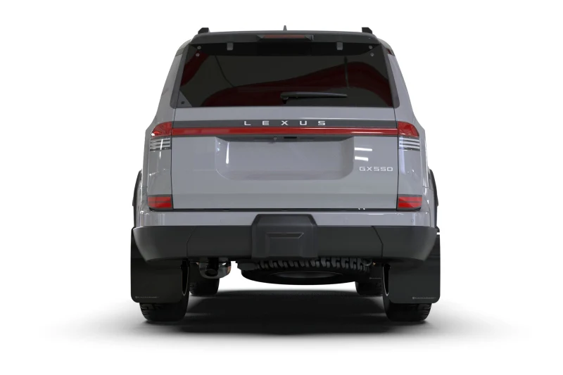 Rally Armor 24-25 Lexus GX 550 Luxury Black UR Mud Flap - Metallic Black Logo - Image 3