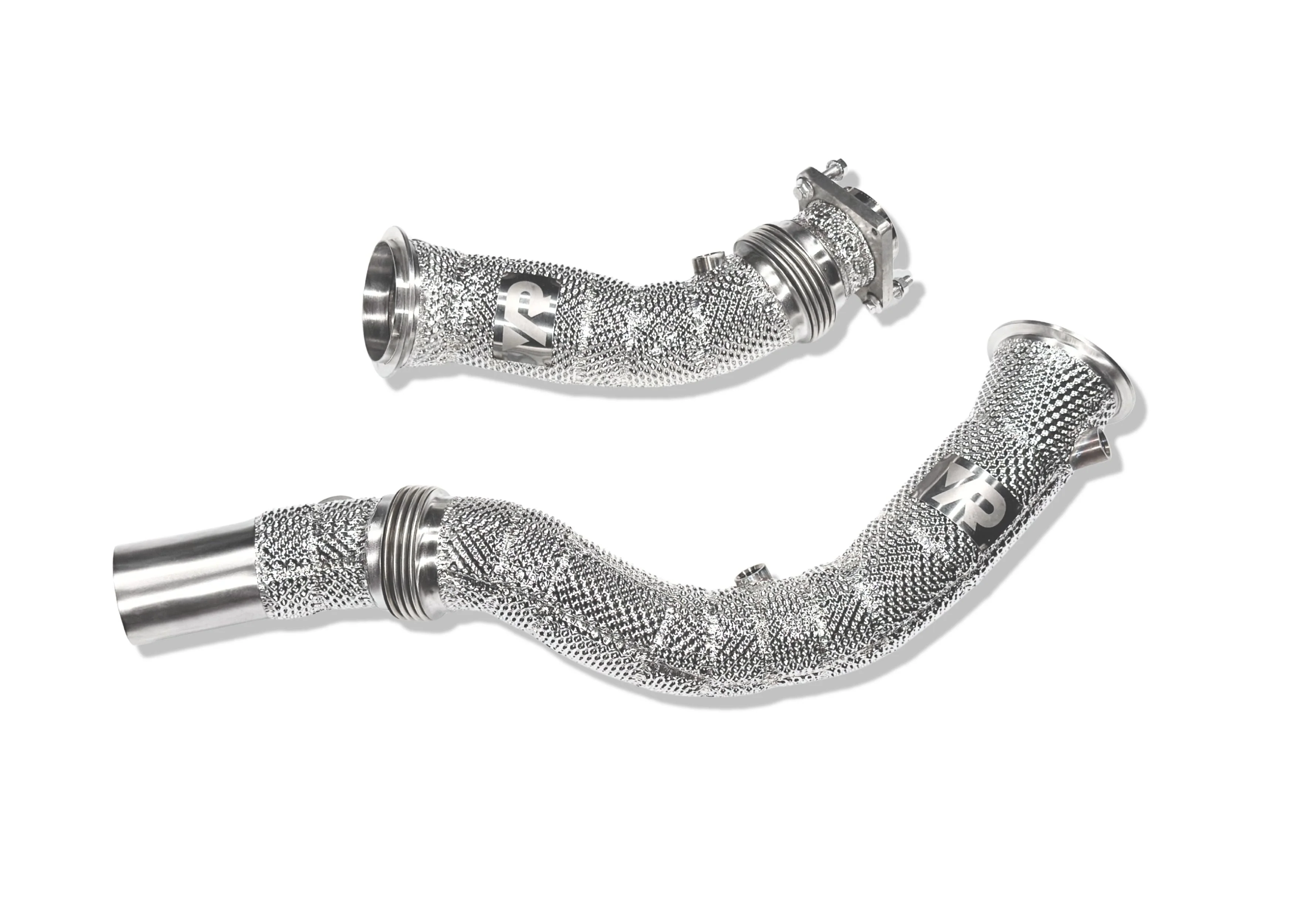 S55 Catless Downpipes with Heatshield for F8X M3 M4 & M2C