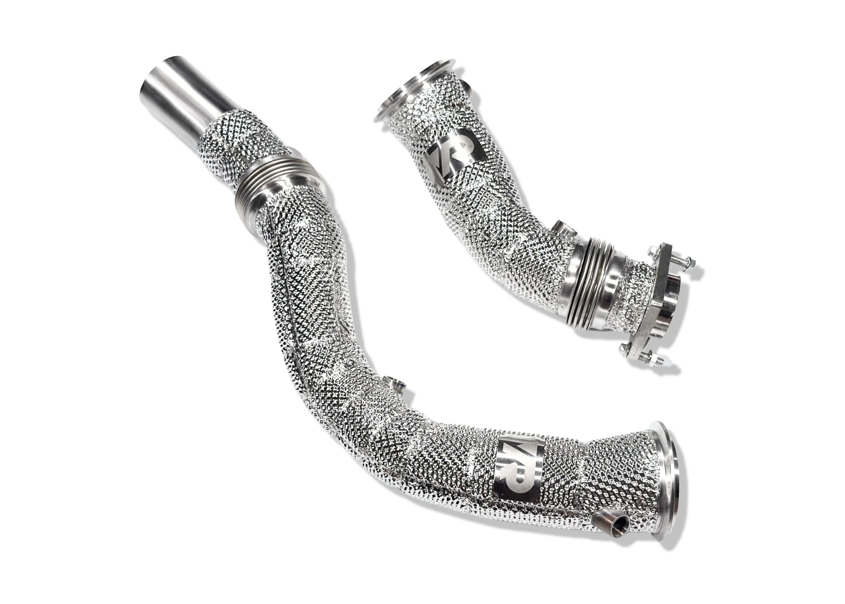 S55 Catless Downpipes with Heatshield for F8X M3 M4 & M2C - Image 7
