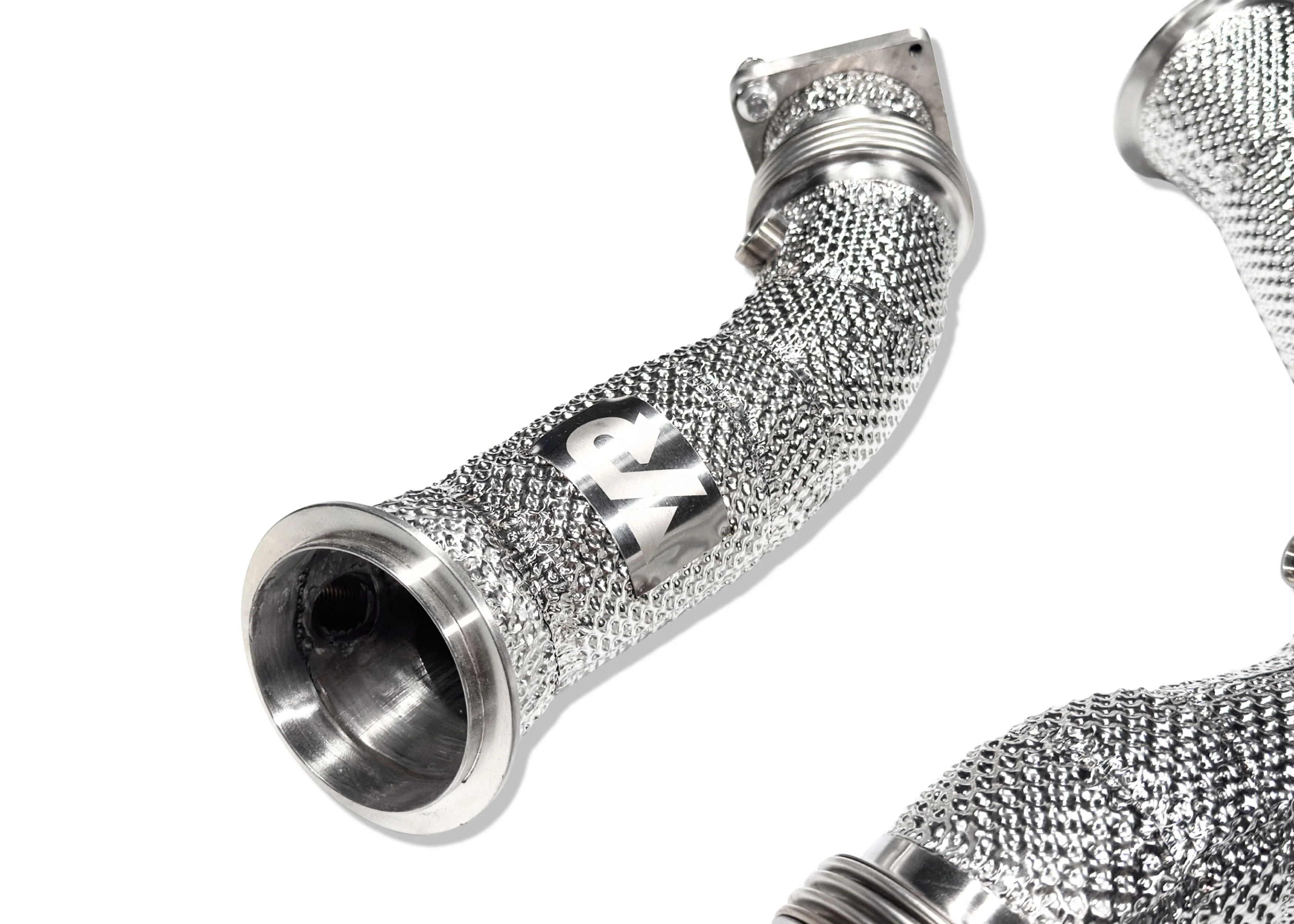 S55 Catless Downpipes with Heatshield for F8X M3 M4 & M2C - Image 8