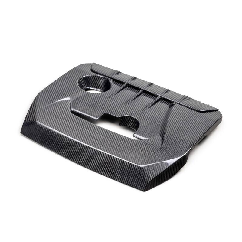 Seibon 23-24 Toyota GR Corolla Carbon Fiber Engine Cover - Matte Finish - Image 2