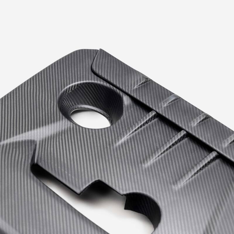 Seibon 23-24 Toyota GR Corolla Carbon Fiber Engine Cover - Matte Finish - Image 8
