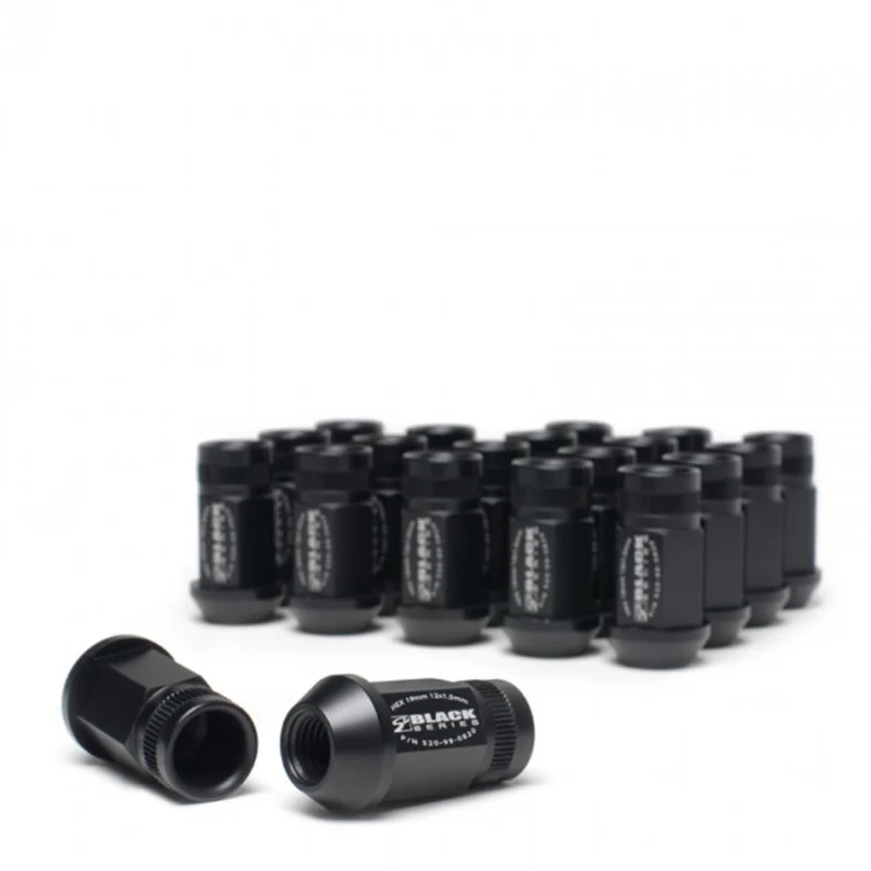 Skunk2 12 x 1.5 Forged Lug Nut Set (Black Series) (16 Pcs.) - Image 4