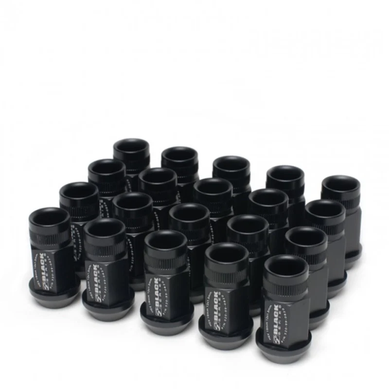 Skunk2 12 x 1.5 Forged Lug Nut Set (Black Series) (16 Pcs.) - Image 9