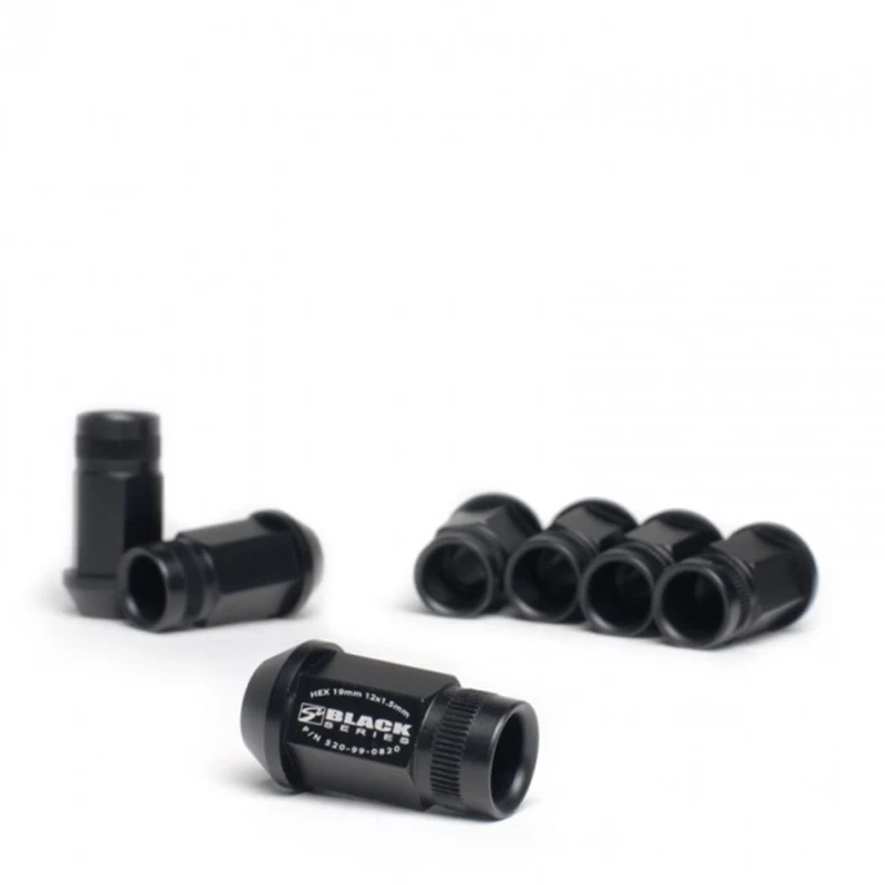 Skunk2 12 x 1.5 Forged Lug Nut Set (Black Series) (20 Pcs.) - Image 10