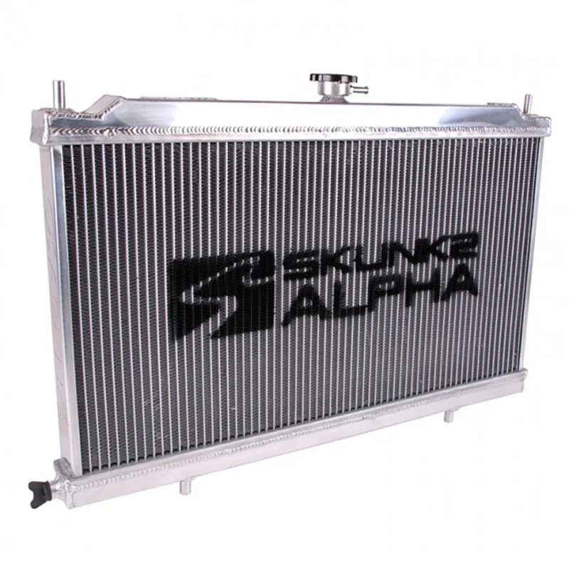 Skunk2 Alpha Series 88-91 Honda CRX/Civic Radiator (Full Size) (Dual Core) (Manual Trans.) - Image 2